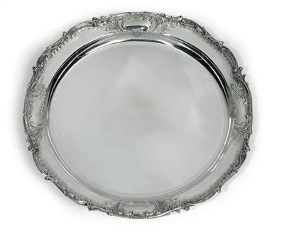 A tray from Vienna, - Stříbro