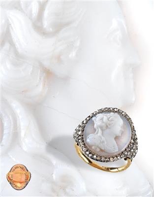 Tsarina Catherine II (the Great) – A ring, - Silver