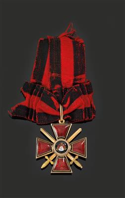 "FABERGÉ" - Imperial Russian Order of St Wladimir, - Stříbro