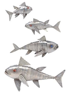 Four fishes, - Stříbro