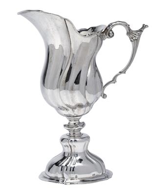 A ewer from Augsburg, - Silver