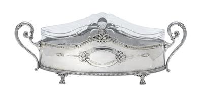 A jardinière from Germany, - Silver