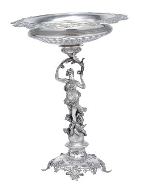 A centre piece from Germany, - Silver