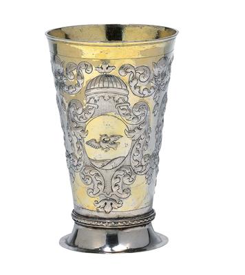 A tall cup from Moscow, - Stříbro