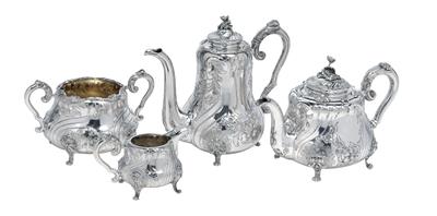 J. C. Klinkosch - A tea- and coffee service from Vienna, - Argenti