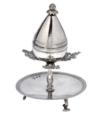 An Oriental incense burner, - Argenti