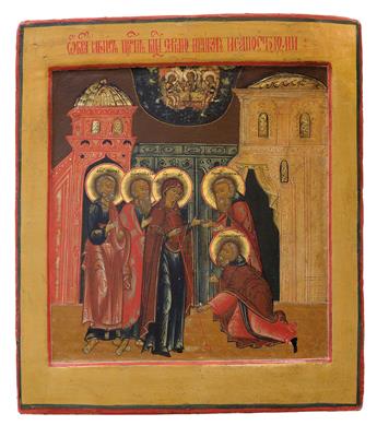 An icon from Russia, ca. 1800 - Stříbro