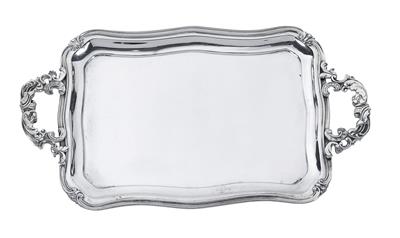 A tray from St Petersburg, - Stříbro