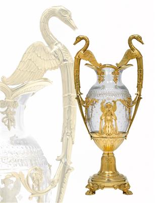 St. Petersburger Vase, - Silber