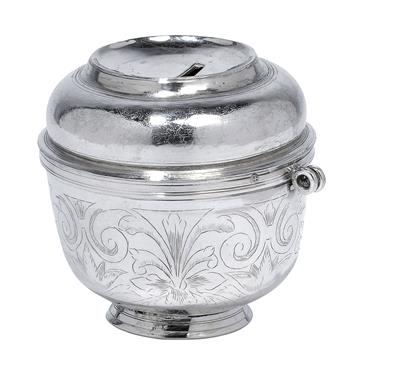 A collecting box from Verona, - Silver