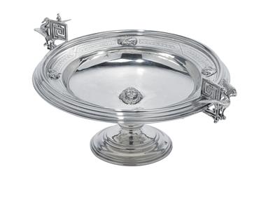 A centrepiece bowl from Vienna, - Silver