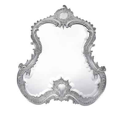 A mirror from Vienna, - Silver