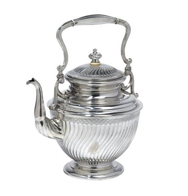 A teapot from Vienna, - Silver