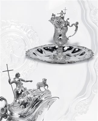 A baptism set from Augsburg, - Stříbro