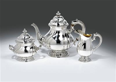A tea set from Germany, - Argenti