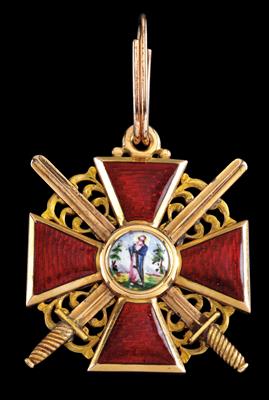 Imperial Russian Order of St. Anne, - Argenti