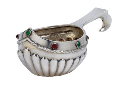 A ‘kowsch’ bowl from Moscow, - Argenti