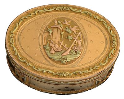 A Louis XVI. lidded box from Paris, - Stříbro