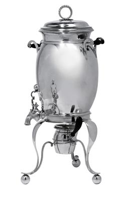 A Biedermeier tea urn from Vienna, - Argenti