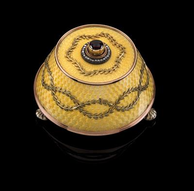 "Fabergé" - A bell button, - Stříbro