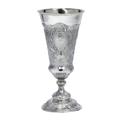 A marksman’s goblet from Germany, - Argenti