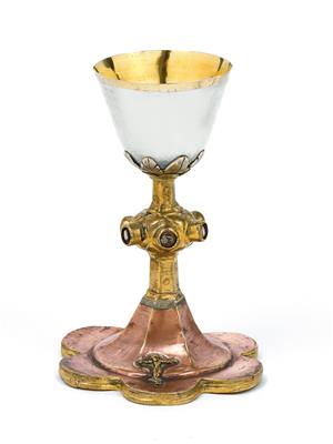 A Gothic goblet, - Silver