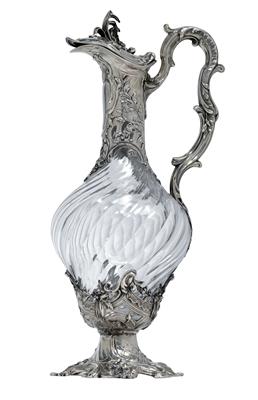 A wine pitcher from Paris, - Stříbro