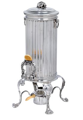 A Biedermeier tea-maker from Vienna, - Silver