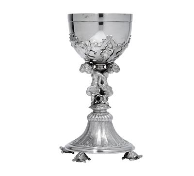 A goblet from Vienna, - Silver