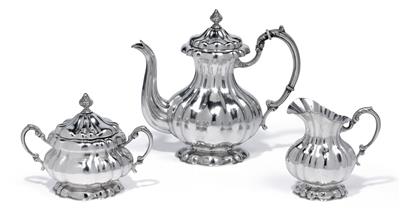 A tea service from Budapest, - Argenti