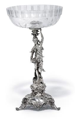A centrepiece from Germany, - Silver