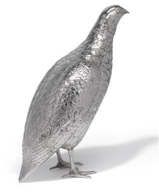 A figure of a pheasant, - Stříbro