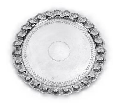 A large platter from Mexico, - Stříbro