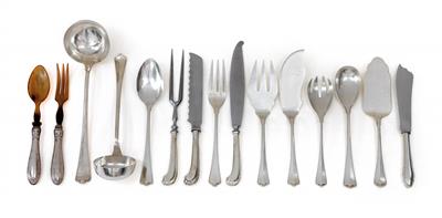 A cutlery service from Italy, for 12 individuals, - Argenti