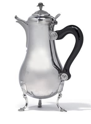 A coffee pot from Switzerland, - Silver