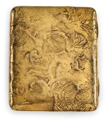 "Samorodok" – A cigarette case from St. Petersburg, - Silver