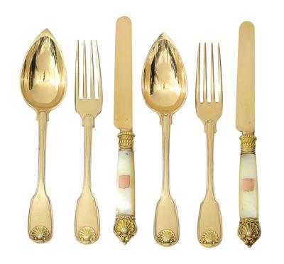 A cutlery service from France, - Argenti
