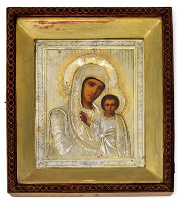 An icon from Moscow, - Stříbro