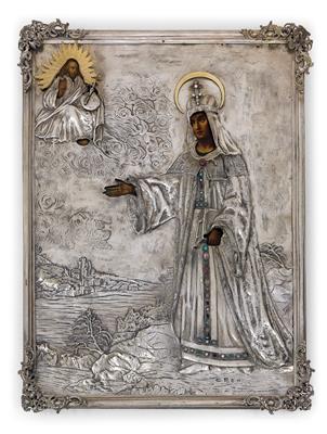 An icon from Moscow, - Stříbro