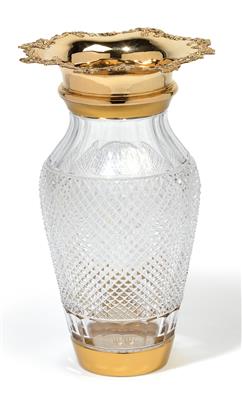 St. Petersburger Vase, - Silber und Russisches Silber