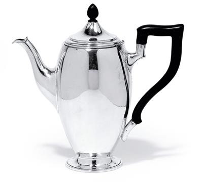 A coffeepot from Vienna, - Stříbro