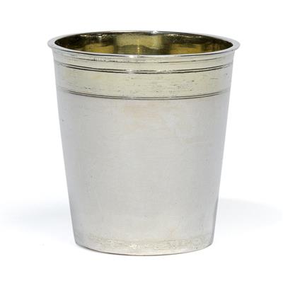 A cup from Augsburg, - Silver