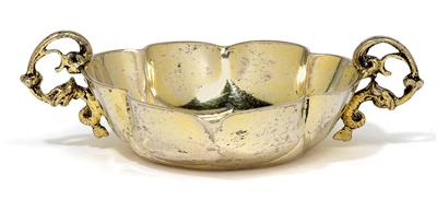 A small bowl with handles from Augsburg, - Stříbro