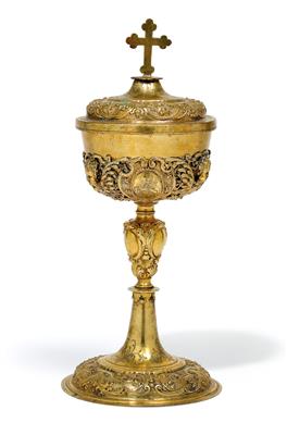 A ciborium from Augsburg, - Stříbro