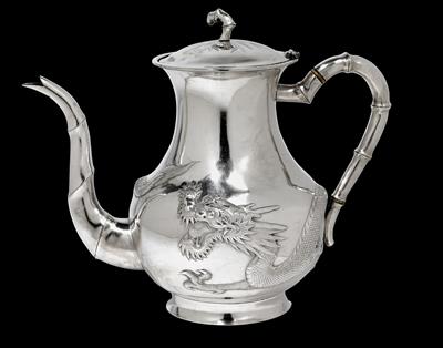 A teapot from China, - Stříbro