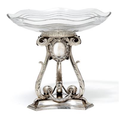 A centrepiece from Germany, - Silver