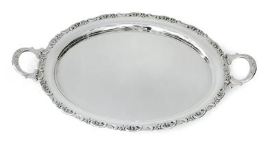 A tray from Germany, - Silver