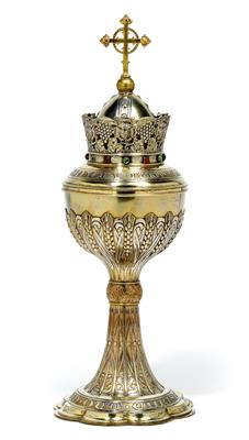 A large ciborium from Haarlem, - Silver
