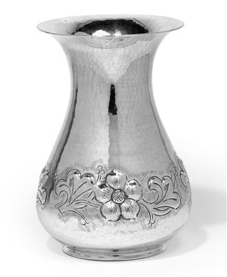 A vase from Italy, - Silver