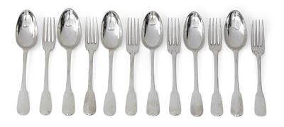 A dessert flatware service from Lausanne, - Argenti